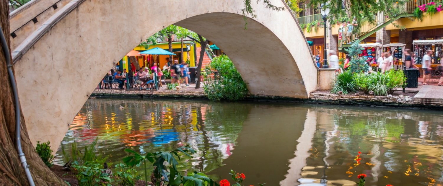 Alamo Title San Antonio Riverwalk Bridgeweb